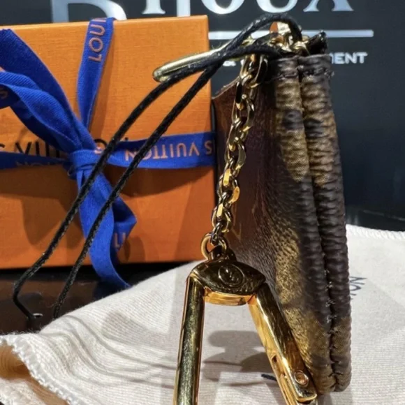 Monogram Key Coin Pouch - Picture 6 of 10